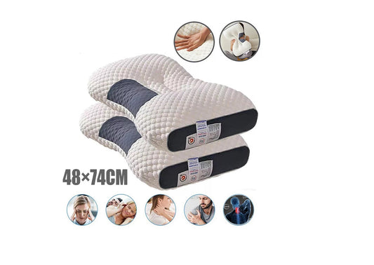 Neck & Shoulder Memory Foam Ergonomic Orthopedic Pillow