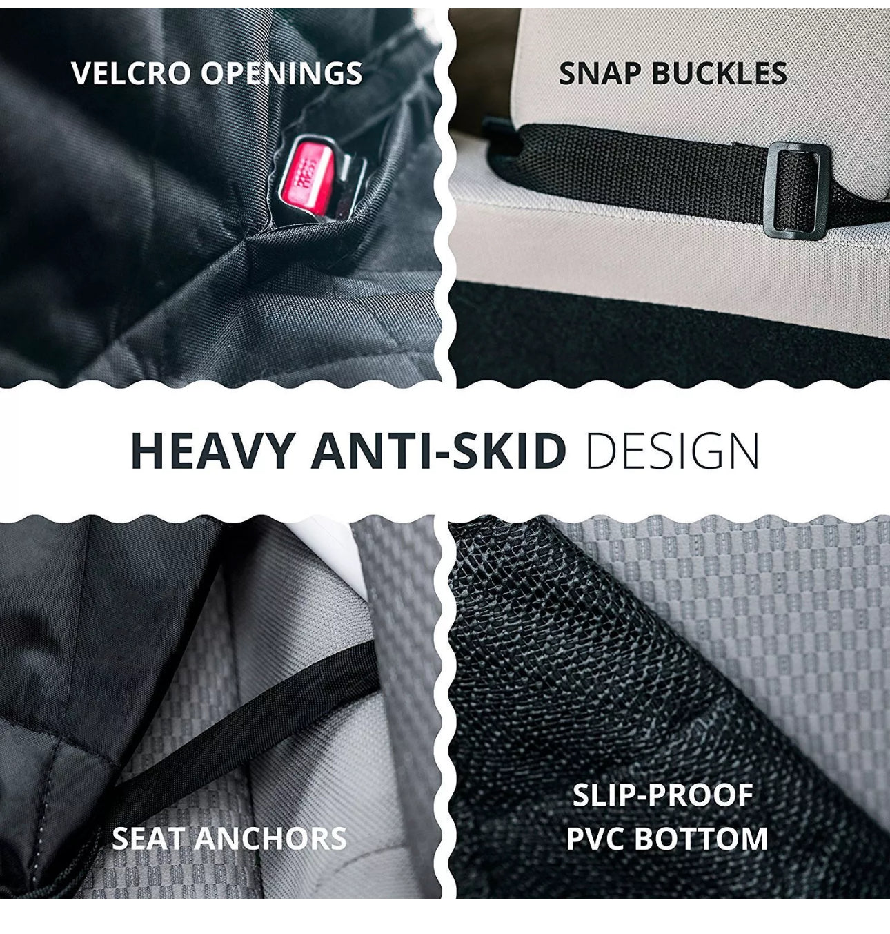 Deluxe Waterproof Car Seat Cover for Pets