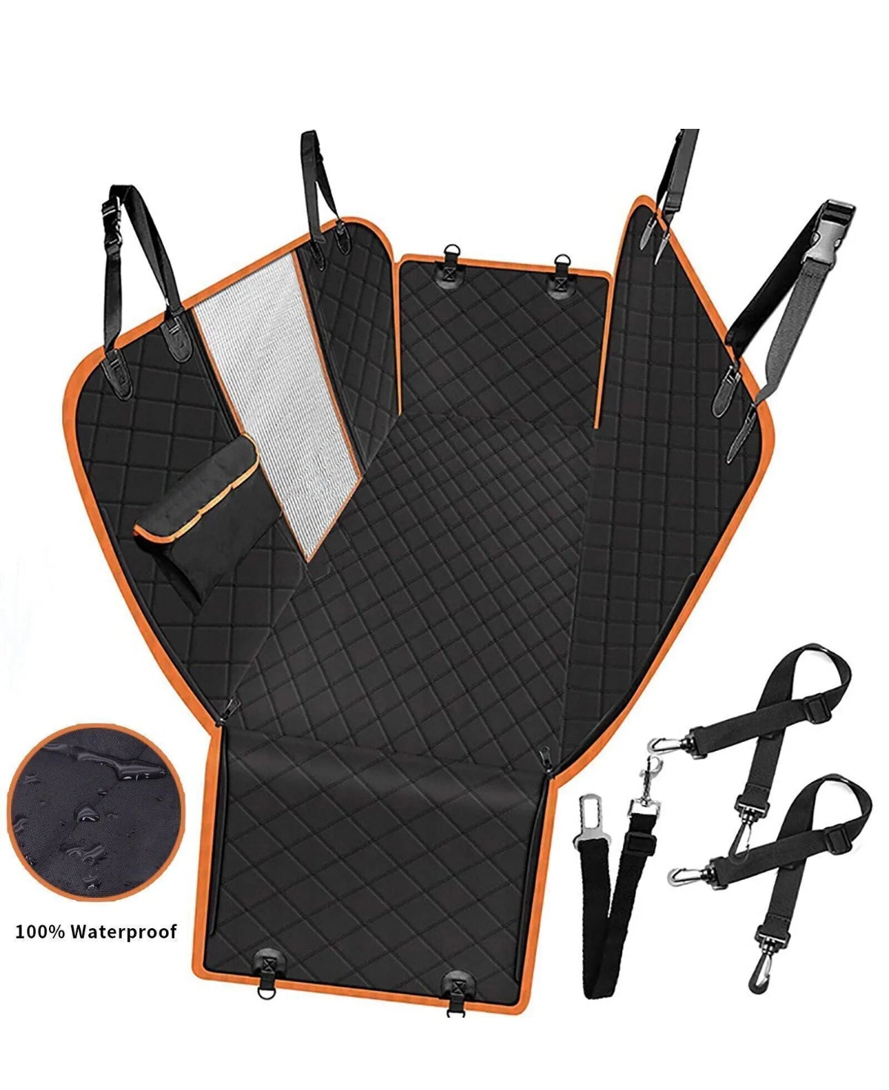 Deluxe Waterproof Car Seat Cover for Pets