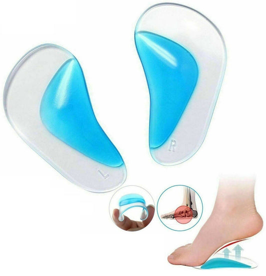 Orthopaedic Gel Silicon Insole Arch Support