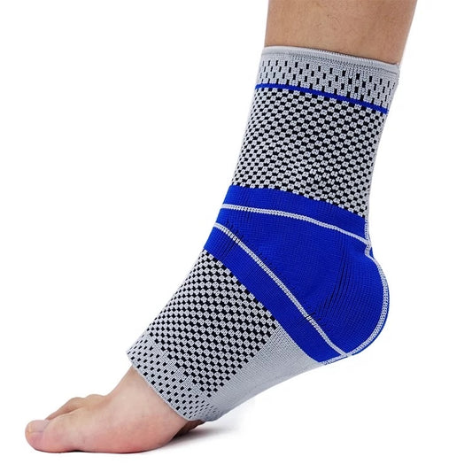 Ankle Brace For Sprains, Strains, Fractures, Achilles Tendonitis & Heel Pain Silicon