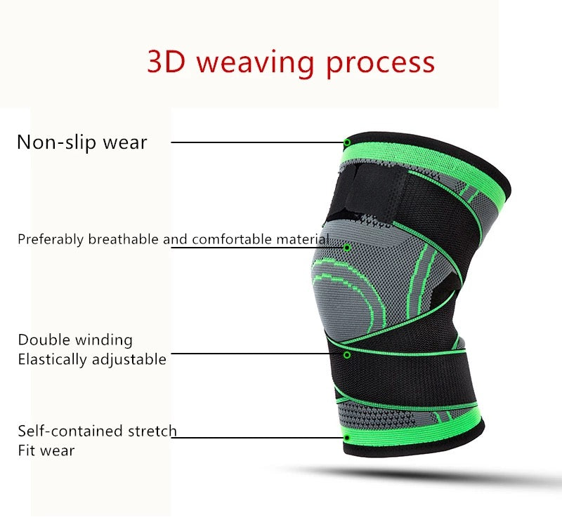 Knee Support Brace - Arthritis Pain, Injury Recovery, Running, Workout