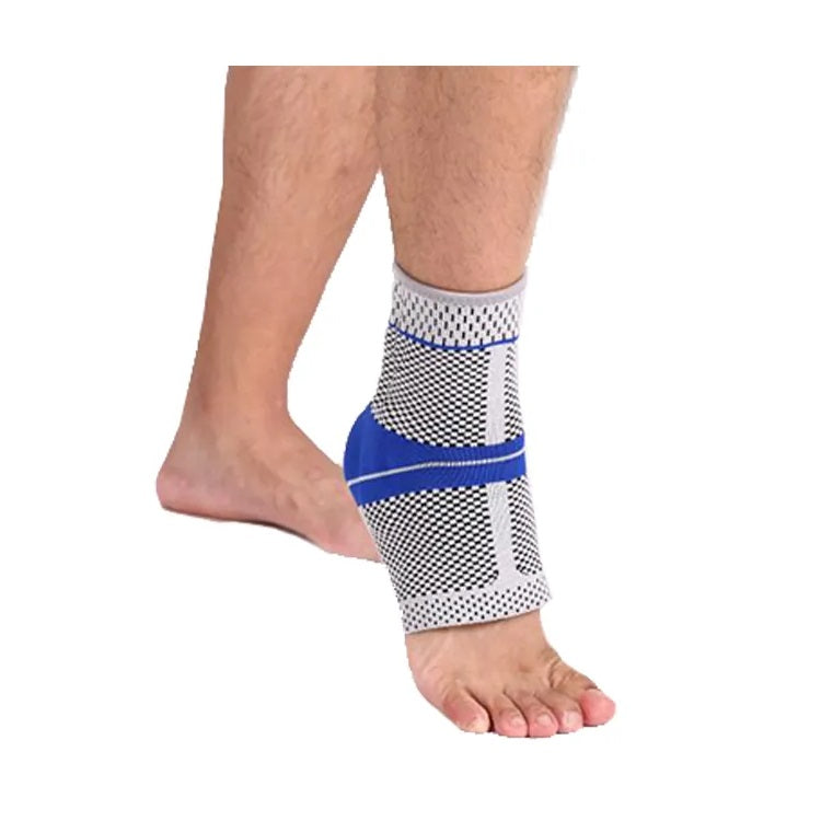 Ankle Brace For Sprains, Strains, Fractures, Achilles Tendonitis & Heel Pain Silicon