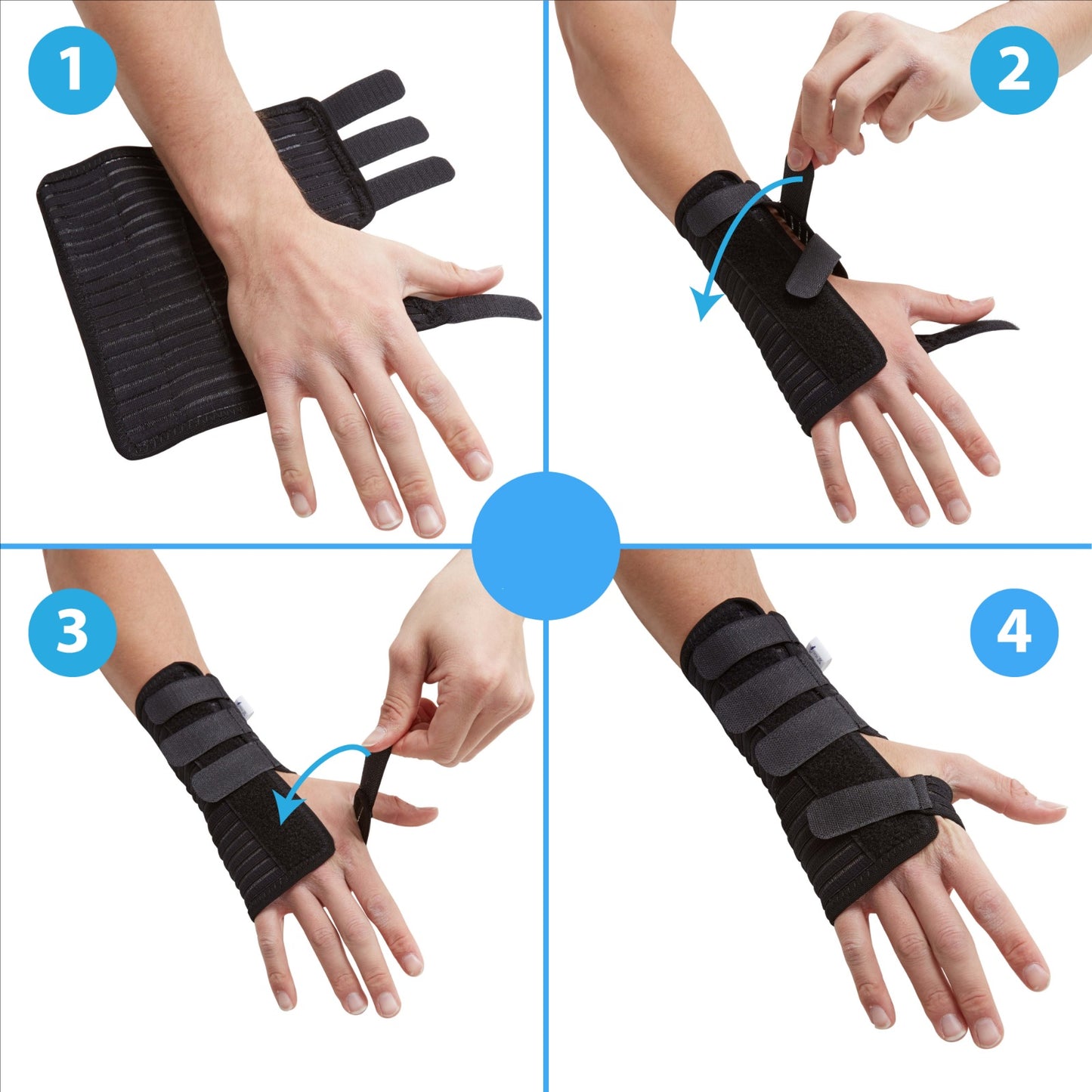 Orthopaedic Wrist Splint for Carpal Tunnel Support Brace Breathable