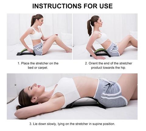 Back stretcher lumbar hot sale