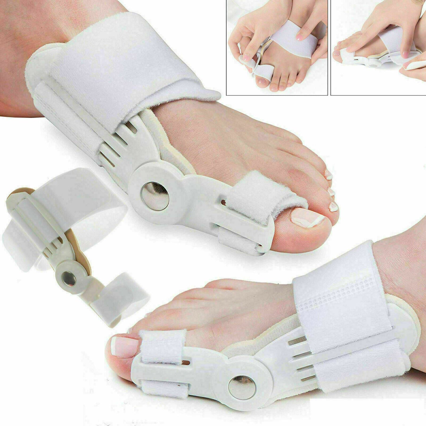 Orthopaedic Toe Bunion Corrector Pain Relief Day and Night Splinter