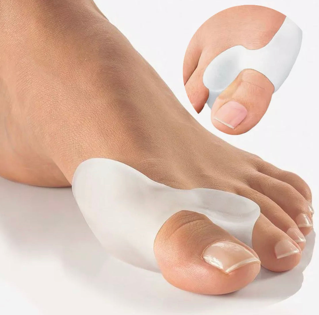 Orthopaedic Gel Toe Bunion Corrector Pain Relief Day and Night Splinter