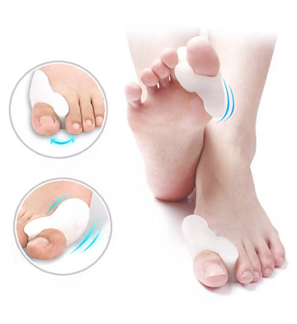 Orthopaedic Gel Toe Bunion Corrector Pain Relief Day and Night Splinter